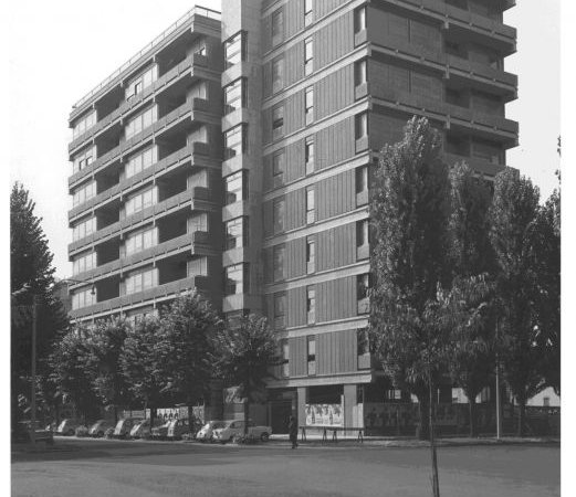 il fabbricato nel quartiere Giardino