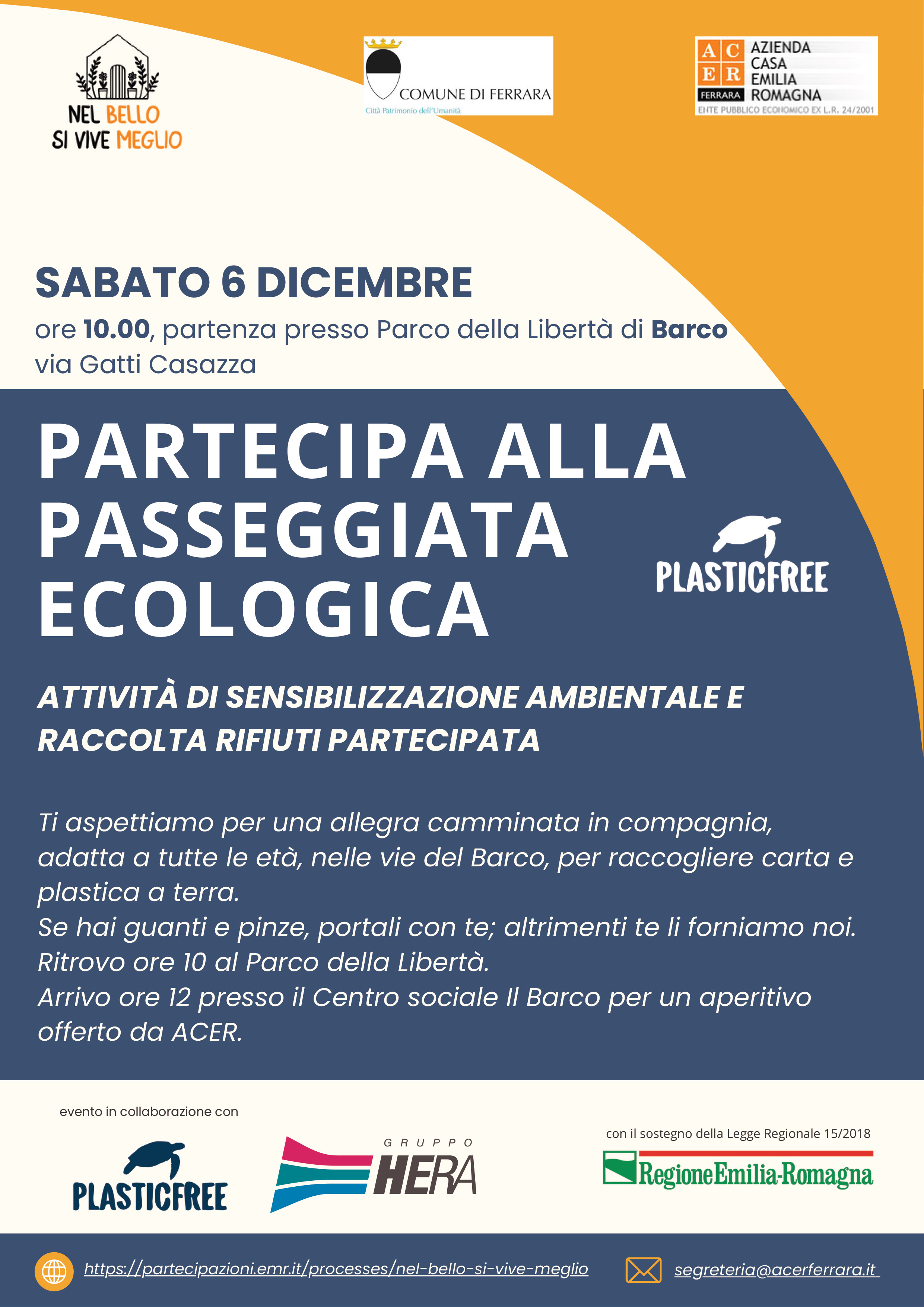 Partecipa alla Passeggiata Ecologica