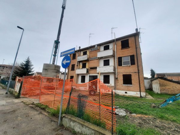 Vista di inizio cantiere
