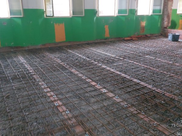 Lavori di consolidamento del solaio