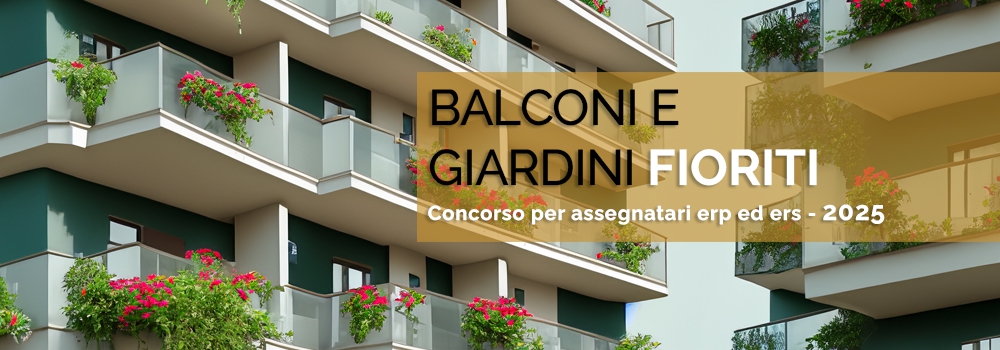 BALCONI E GIARDINI FIORITI 2025